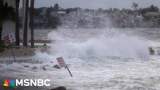 Hurricane Helene makes landfall and batters Florida as a dangerous Category 4 storm