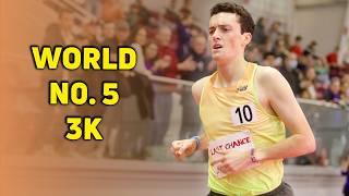 Graham Blanks Runs FAST World No. 5 Time In 3k at The 2025 Last Chance Qualifier at BU