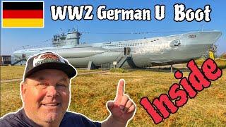 Inside a WW2 German Submarine Touring U995 U Boot laboe Kiel