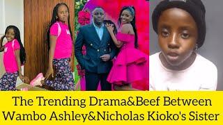 Shocking!Wambo Ashley Drama&Beef With Nicholas Kioko's Sister#trending#citizentv#ruto#wamboashley#fy