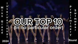 Our Top 10 in Swimwear at MGI 2024 Prelim