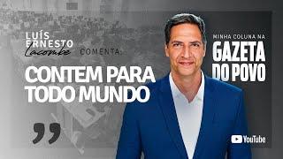 CONTEM PARA TODO MUNDO - minha coluna na GAZETA DO POVO