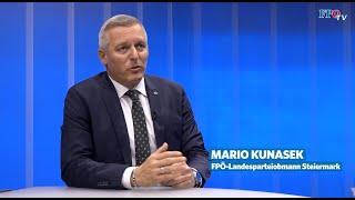 Interview mit FPÖ-Landeshauptmann-Kandidat Mario Kunasek | FPÖ-TV am 18. November 2024