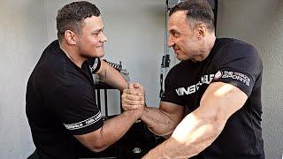 SCHOOLBOY & ALEXEY VOEVODA | ARM WRESTLING TRAINING 2024