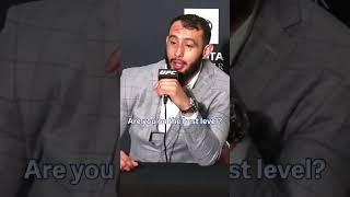 That time Dominick Reyes REFUSED to speak SPANISH    #shorts