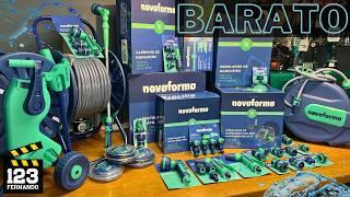 BOM E BARATO, KITS PARA JARDIM, CARRETEL ENROLADOR DE MANGUEIRA, HIDROPISTOLA, ENGATE RÁPIDO DIVISOR