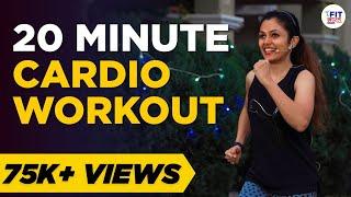 20 Minute Fun Cardio Workout | No Equipment | Shivangi Desai Health Coach