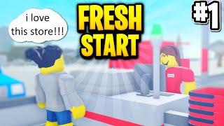 A FRESH START - Road to 1 Mil #1 [RETAIL TYCOON 2] - ROBLOX