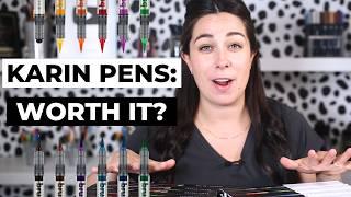 Testing ALL my Karin Pens | Are they worth it?