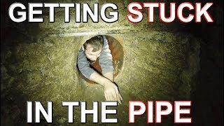 Getting Stuck in the Pipe at an Abandoned Fort