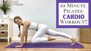 10 Minute Pilates Workout - Full Body Cardio Pilates!