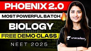 Phoenix 2.0: Most Powerful Batch for NEET 2025 | Free Demo Class by Seep Pahuja
