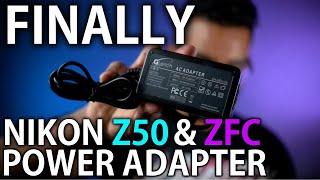 Nikon z50 zfc Power Adapter is finally here!