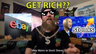 eBay Wares to STOCK SHARES - 1