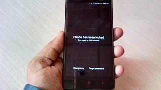 How to Remove Pattern Lock in All Xiaomi Redmi Phones