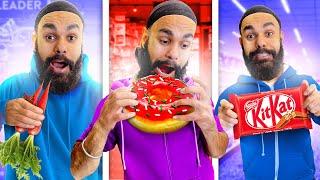 Eating & Buying Everything in RED COLOR FOOD CHALLENGE