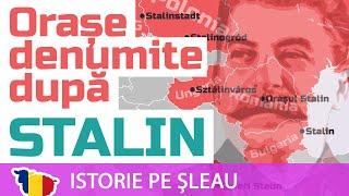 Stalin și redenumirea orașelor în Europa de Est