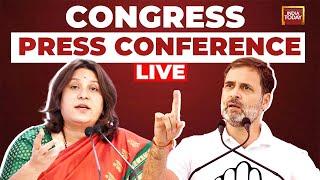 Congress Press Conference LIVE: Supriya Shrinate Press Briefing  | India Today Live News