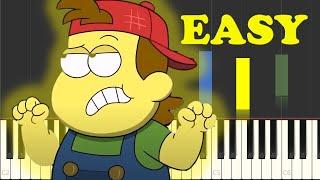 Big City Greens My Name Is Bill Green Piano Tutorial