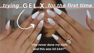 I tried Gel X Nails for the first time as BEGINNER and I am NEVER going back to the salon!!!