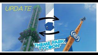 Theme Park Tycoon 2 | Roblox | HUGE UPDATE | New Textures And MORE!