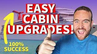 3 PROVEN & EASY Ways to Get Cruise Cabin Upgrades!