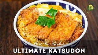 Ultimate Katsudon Recipe (Japanese Pork Cutlet Bowl)