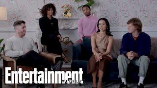 The Cast And Creator Of 'Waves' Talk 'Instinctual' Chemistry On Set | Entertainment Weekly