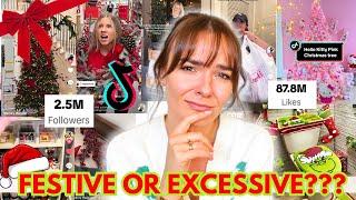 The Influencer Obsession With Over-The-Top Christmas Decor