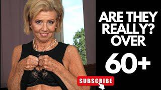 The Beautiful TOP 10 Older Women OVER 50 in Lingerie | Ageless Mature women in Attractive Fashion