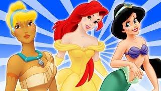 DISNEY PRINCESS HAIR - Disney Hairstyle Swap & Princess Hair IRL