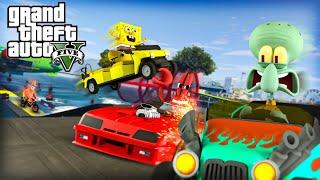 The Krusty Krew Races to THE DEATH in GTA V! | Face-2-Face Racing