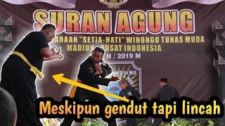 SURAN AGUNG PSHW 2019... penampilan sedulur sepuh dari TNI dan POLRI 