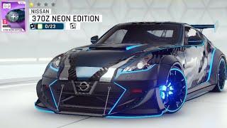 asphalt 9 nissan 370z neon edition