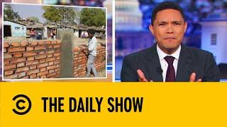 India Built A Wall To Hide A Slum From Trump | The Daily Show With Trevor Noah