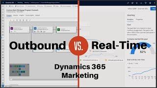 Outbound vs Real time Marketing - Dynamics 365