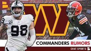 Washington Commanders Rumors: TRADE For Maxx Crosby or Denzel Ward Before the NFL Trade Deadline?