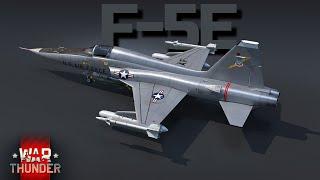 СВЕРЗВУКОВАЯ ШТУРМОВКА. Обзор штурмового геймплея на F-5E в War Thunder.
