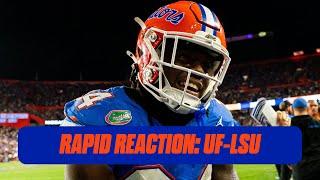 Rapid Reaction to Florida's 27-16 win over LSU