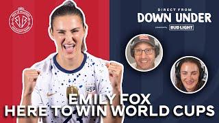 USWNT’s Emily Fox on LIVING the World Cup Dream, Football Stress Dreams & her Skin Care Routine