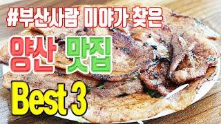 부산 사람 미야가 찾은 양산 맛집 3선 | 맛집탐방 양산맛집 | 석촌 황산벌국수 육전국밥 | 연탄석쇠불고기 잔치국수 비빔국수 | K food 미야킴티비