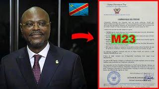 MIN.MUSHYA W'UMUTEKANO CONGO AHAYE M23 IMINSI 100 AKABA YARIMBUYE BURUNDU|AHAYE TSHISEKEDI ISEZERANO