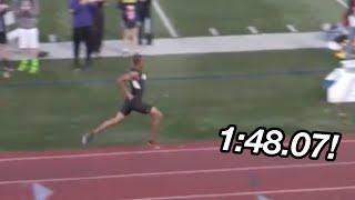 Donovan Brazier Drops U.S. No. 1 800m In 2015!