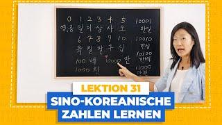 Sino-koreanische Zahlen | Koreanisch für Anfänger Lektion 31