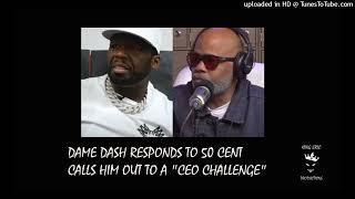 Dame Dash Responds to 50 Cent calling him broke, Issues a CEO Challenge