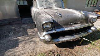 Forgotten 1957 Chevy - Will it Run and Drive After 30+ Years??