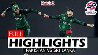 PAKISTAN VS SRI LANKA ICC T20 WORLD CUP 2024 UAE MATCH 2 FULL HIGHLIGHTS | PAK VS SL