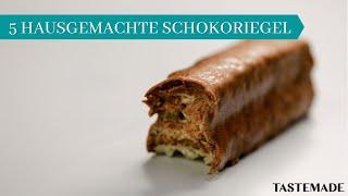 5 Hausgemachte SCHOKORIEGEL