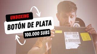 UNBOXING BOTÓN DE PLATA  YOUTUBE 100k+  | Dani J