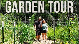 FULL Garden Tour | Organic Fruits, Vegetables & Herbs | JULY 2024